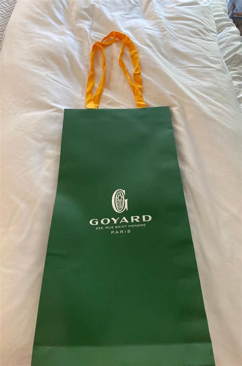 goyard packaging|Goyard new york city.